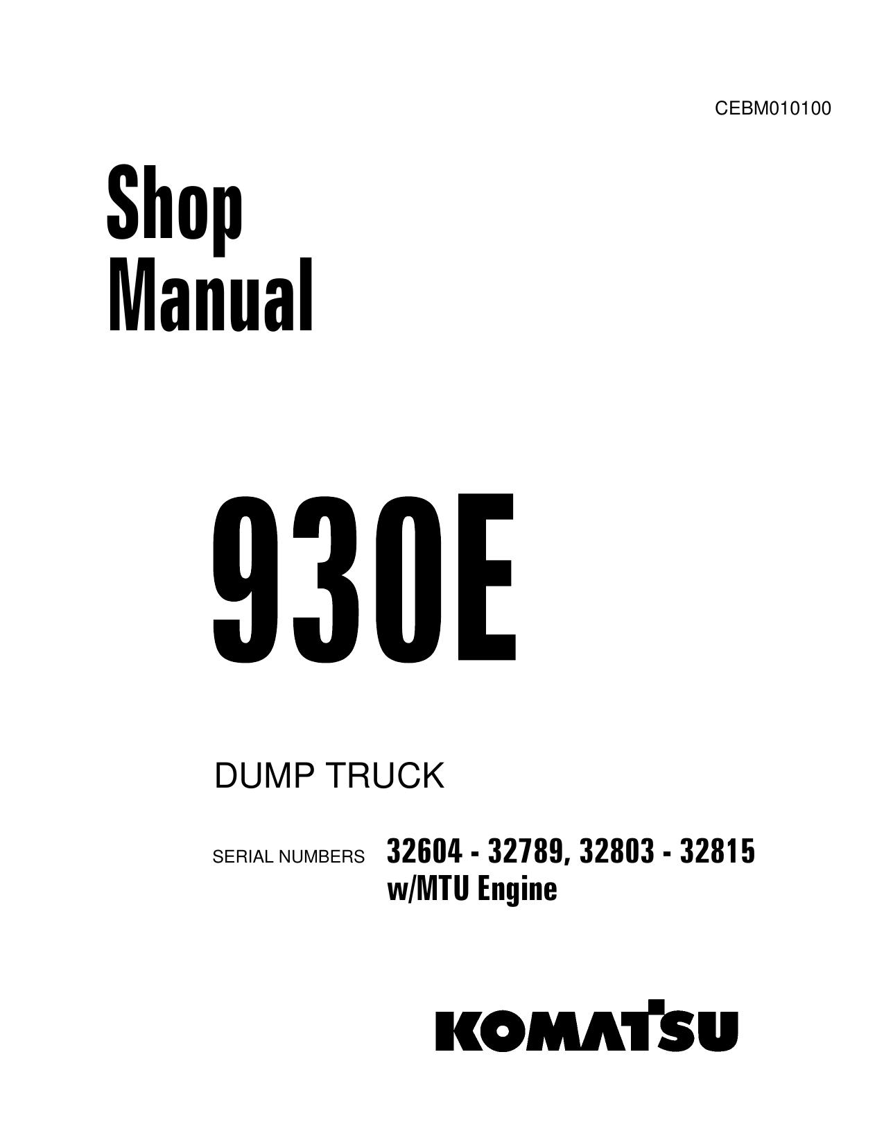 930E Shop Manual (2)
